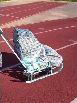 Санки коляска усиленные "Богатырь (2)